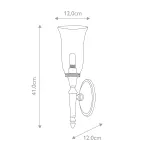 Бра для ванных комнат Elstead Lighting Dryden BATH-DRYDEN2-PN