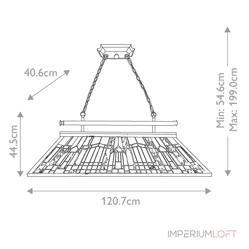 Люстра Quoizel Inglenook QZ-INGLENOOK-ISLE Люстра Quoizel Inglenook QZ-INGLENOOK-ISLE