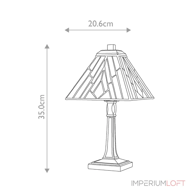 Настольная лампа Elstead Lighting Alderley TF-ALDERLEY-TL-M