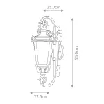 Настенный фонарь Elstead Lighting Baltimore BT1-M