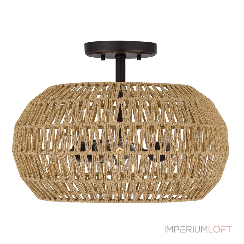 Потолочный светильник Quoizel Casablanca QZ-CASABLANCA-3SF-PBZ