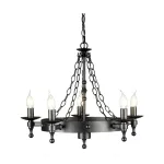 Люстра Elstead Lighting Warwick WR5-GRAPHITE