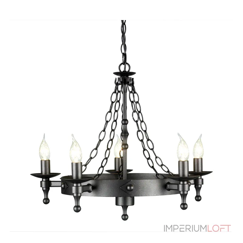 Люстра Elstead Lighting Warwick WR5-GRAPHITE