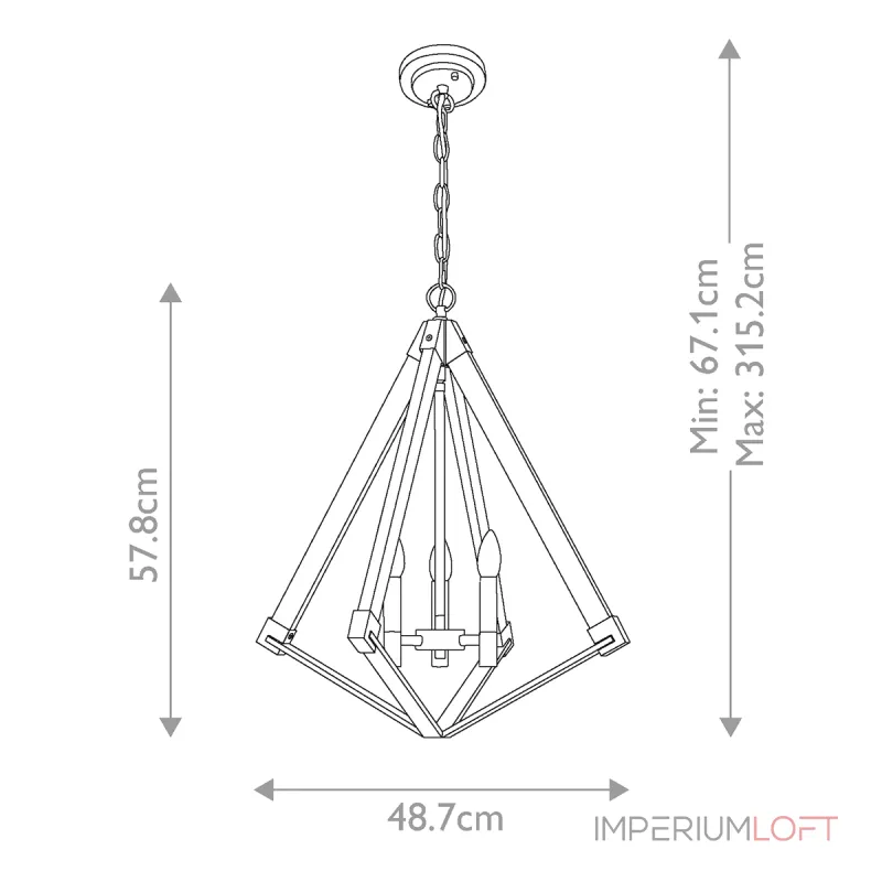 Люстра Quoizel View point QZ-VIEW-POINT-S