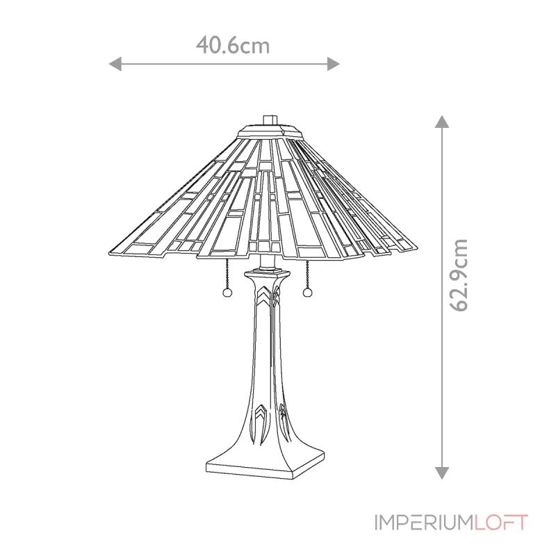 Настольная лампа Quoizel Maybeck QZ-MAYBECK-TL