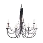 Люстра Elstead Lighting Carisbrooke CB12-BLACK