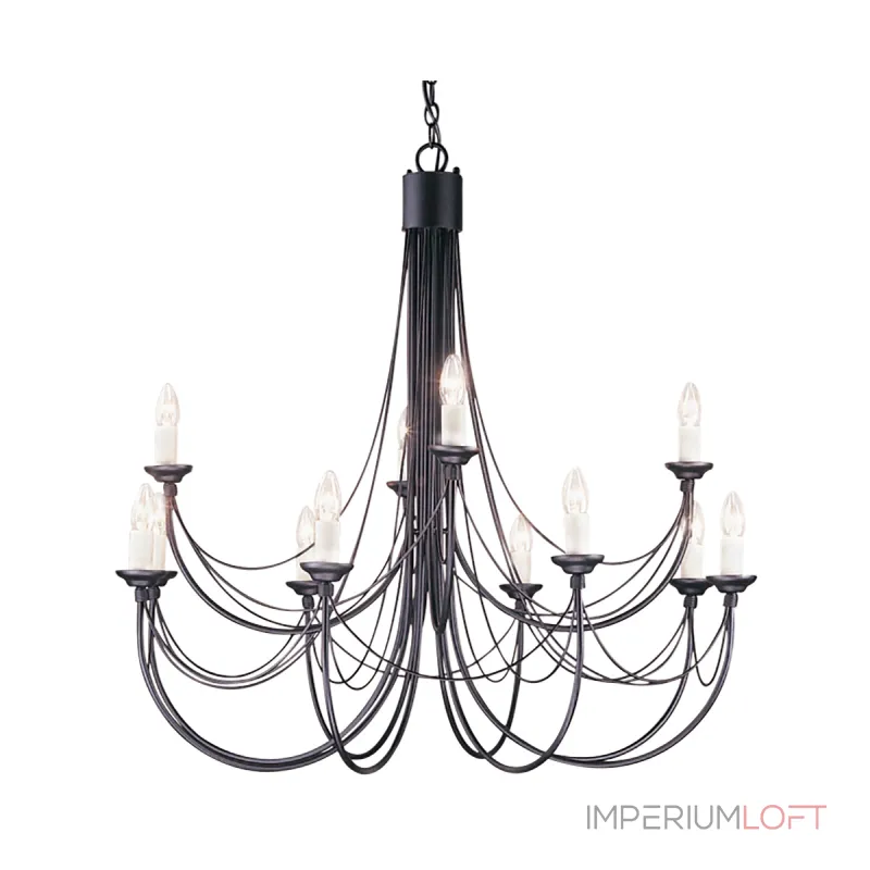 Люстра Elstead Lighting Carisbrooke CB12-BLACK