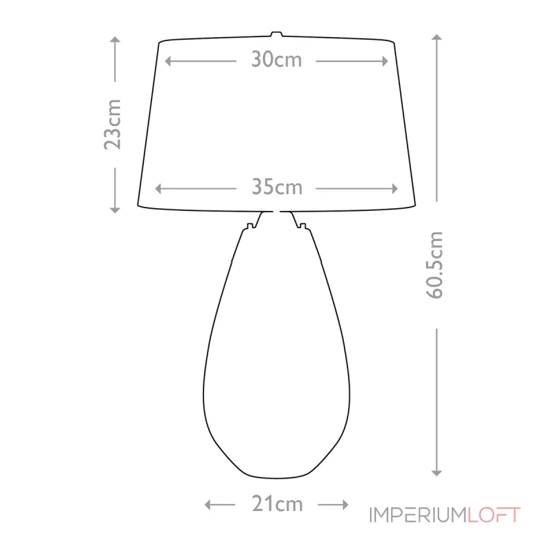 Настольная лампа Elstead Lighting Lena small LENA-TL-S-BLUE-OWSS Настольная лампа Elstead Lighting Lena small LENA-TL-S-BLUE-OWSS