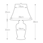 Настольная лампа Elstead Lighting Silverthistle SILVERTHISTLE-TL
