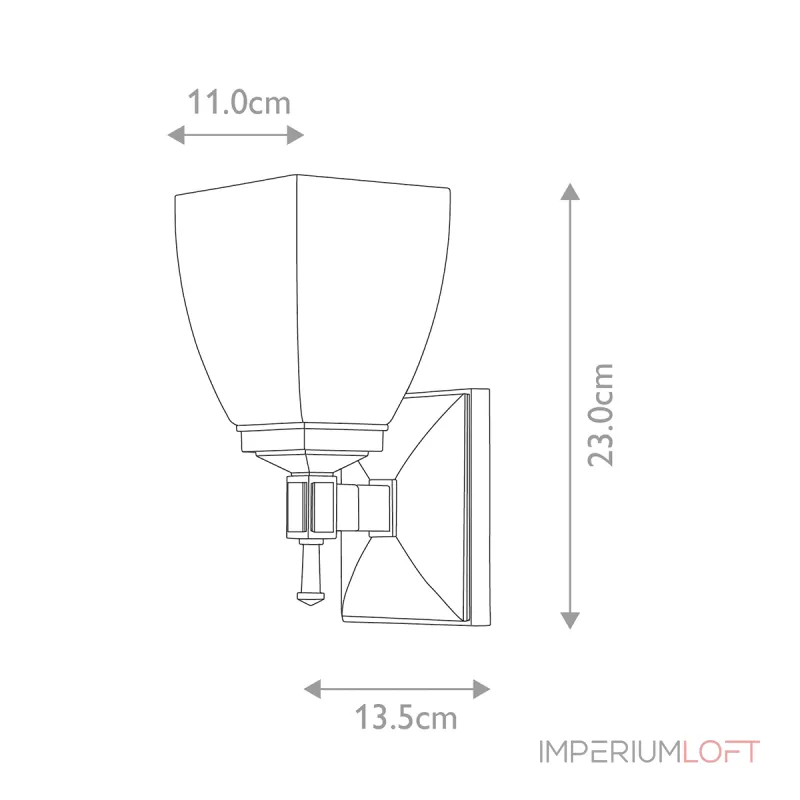 Бра для ванных комнат Elstead Lighting Shirebrook BATH-SB1 Бра для ванных комнат Elstead Lighting Shirebrook BATH-SB1