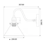 Бра Elstead Lighting Provence PV1-OB