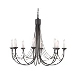 Люстра Elstead Lighting Carisbrooke CB8-BLACK