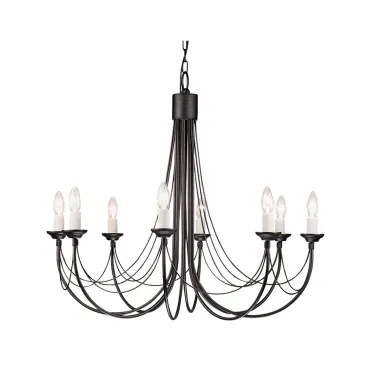 Люстра Elstead Lighting Carisbrooke CB8-BLACK
