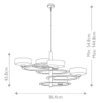 Люстра Kichler Aleeka KL-ALEEKA5B