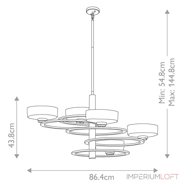 Люстра Kichler Aleeka KL-ALEEKA5B Люстра Kichler Aleeka KL-ALEEKA5B