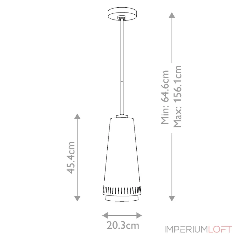 Подвесной светильник Feiss Carter FE-CARTER-P-A-MW