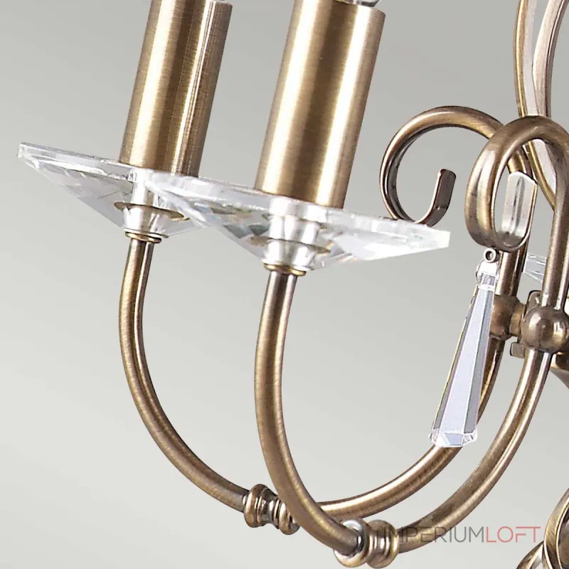 Люстра Elstead Lighting Aegean AG5-AGED-BRASS Люстра Elstead Lighting Aegean AG5-AGED-BRASS
