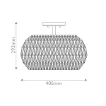 Потолочный светильник Quoizel Casablanca QZ-CASABLANCA-3SF-PBZ