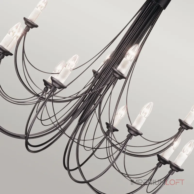 Люстра Elstead Lighting Carisbrooke CB12-BLACK