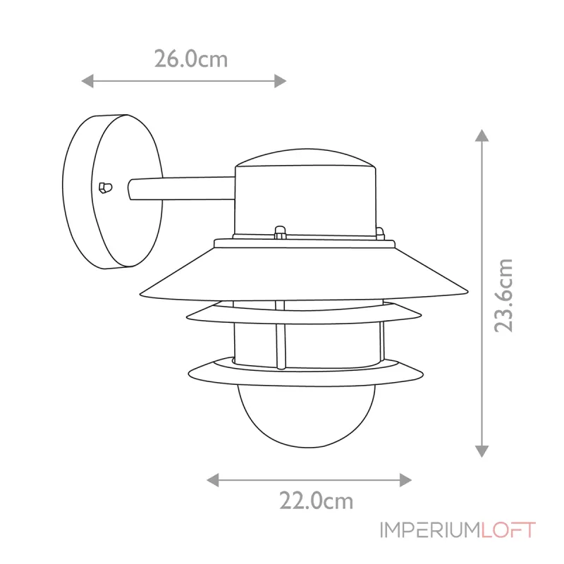 Настенный фонарь Elstead Lighting Copenhagen COPENHAGEN Настенный фонарь Elstead Lighting Copenhagen COPENHAGEN