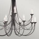 Люстра Elstead Lighting Carisbrooke CB12-BLACK