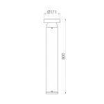 Фонарный столб Natural Concepts Dwell NC-223243-80-SB