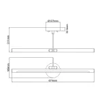 Светильник для картин Elstead Lighting Alton (el) ALTON-PL-L-BN