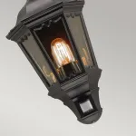 Настенный фонарь Elstead Lighting Medstead half MD7-PIR-BLACK