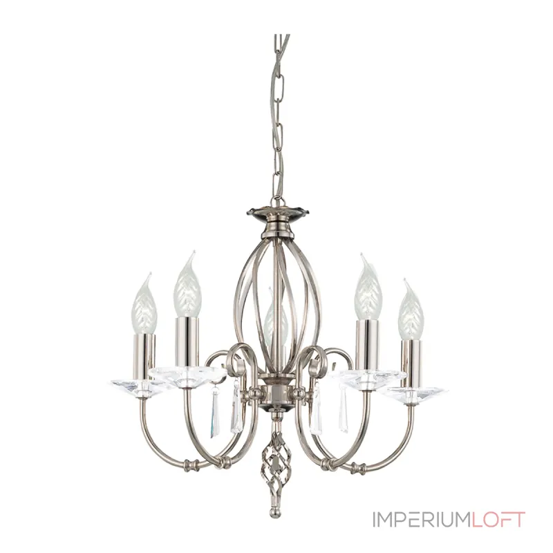 Люстра Elstead Lighting Aegean AG5-POL-NICKEL Люстра Elstead Lighting Aegean AG5-POL-NICKEL