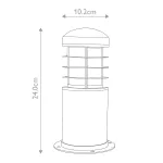 Ландшафтный свет Elstead Lighting Poole GZ-POOLE-MB