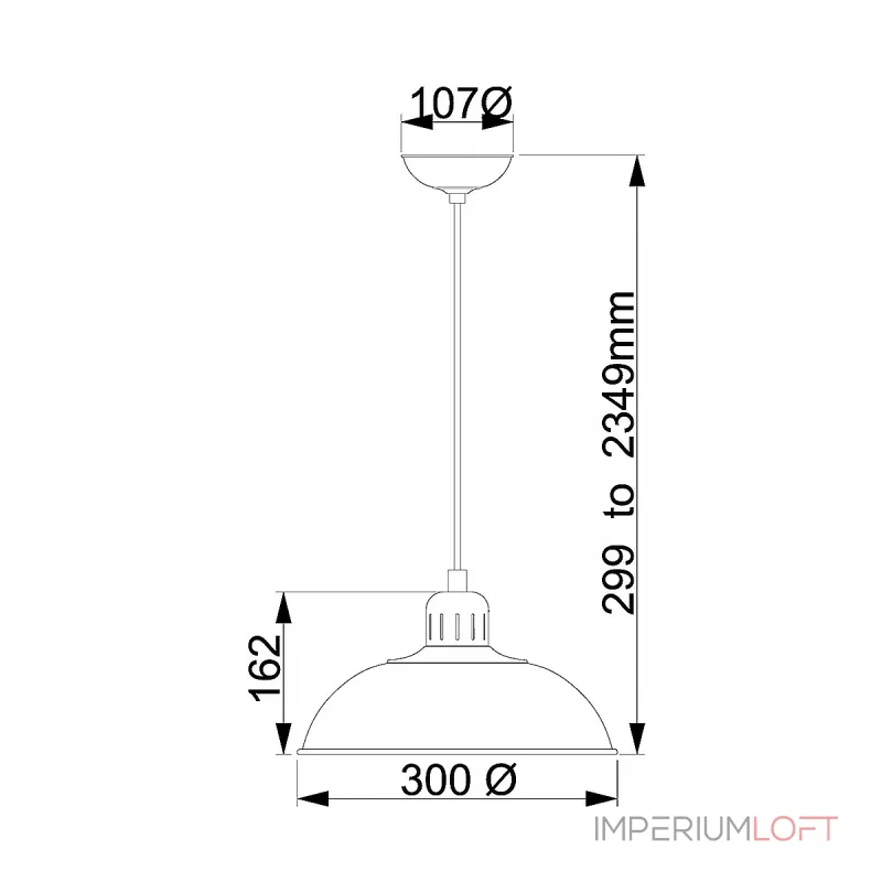Подвесной светильник Elstead Lighting Franklin FRANKLIN-P-RED