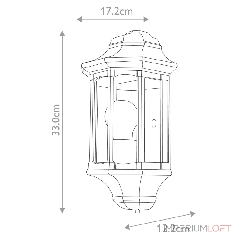 Настенный фонарь Elstead Lighting Newbury GZH-NB7