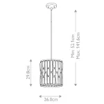 Подвесной светильник Hinkley Gemma HK-GEMMA-P-A-VBZ