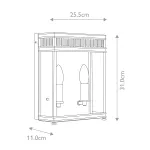 Настенный фонарь Elstead Lighting Holborn HL7-M-VDG
