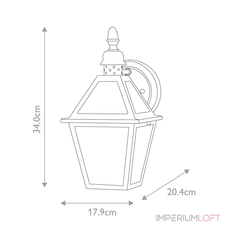 Настенный фонарь Elstead Lighting Polruan POLRUAN