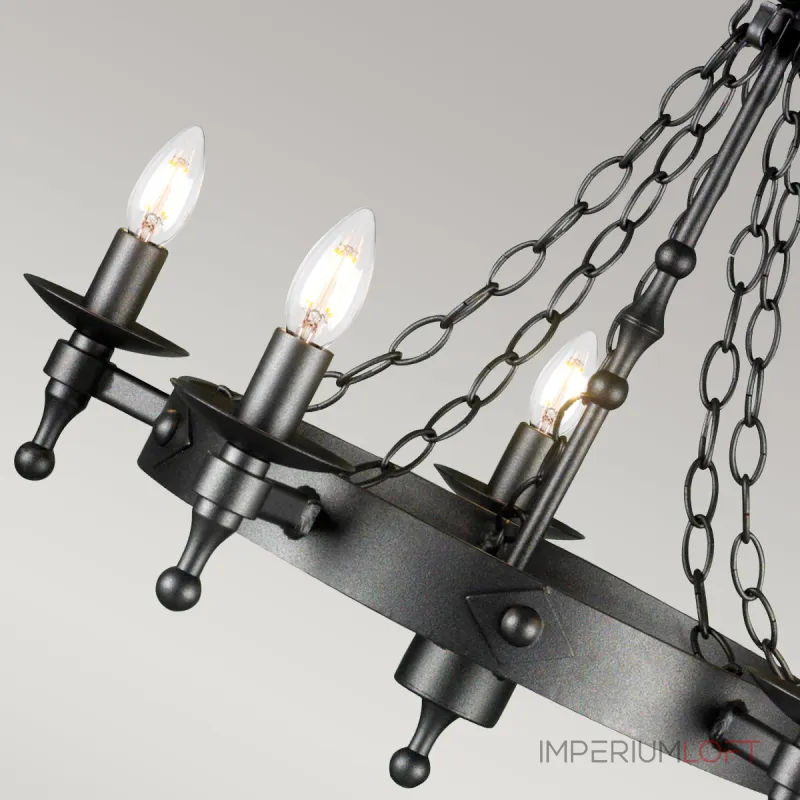 Люстра Elstead Lighting Warwick WR5-GRAPHITE