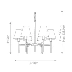 Люстра Elstead Lighting Lucerne LUCERNE-6LT