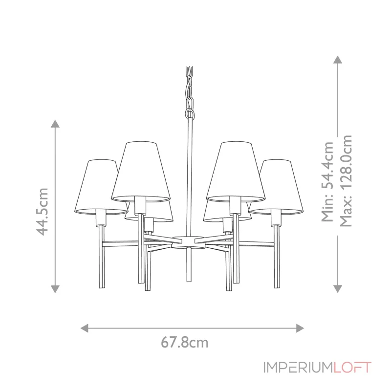 Люстра Elstead Lighting Lucerne LUCERNE-6LT Люстра Elstead Lighting Lucerne LUCERNE-6LT