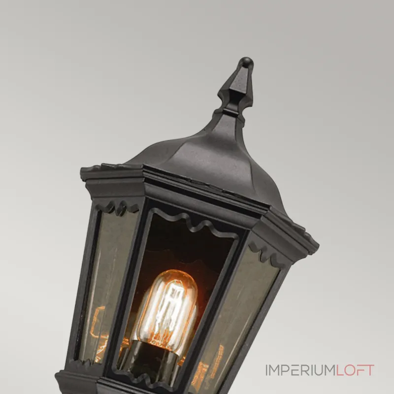 Настенный фонарь Elstead Lighting Medstead half MD7-PIR-BLACK