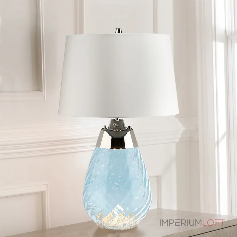 Настольная лампа Elstead Lighting Lena small LENA-TL-S-BLUE-OWSS Настольная лампа Elstead Lighting Lena small LENA-TL-S-BLUE-OWSS