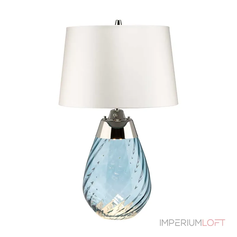 Настольная лампа Elstead Lighting Lena small LENA-TL-S-BLUE-OWSS Настольная лампа Elstead Lighting Lena small LENA-TL-S-BLUE-OWSS