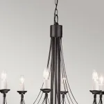 Люстра Elstead Lighting Carisbrooke CB8-BLACK