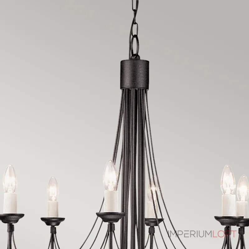 Люстра Elstead Lighting Carisbrooke CB8-BLACK