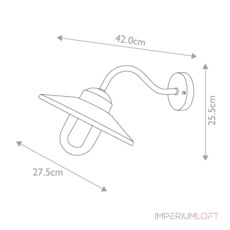 Настенный фонарь Elstead Lighting Klampenborg KLAMPENBORG-FGR Настенный фонарь Elstead Lighting Klampenborg KLAMPENBORG-FGR