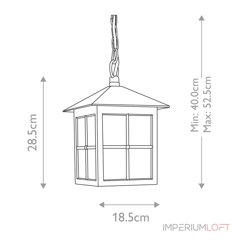 Подвесной фонарь Elstead Lighting Winchester BL18B-BLACK Подвесной фонарь Elstead Lighting Winchester BL18B-BLACK