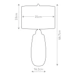 Настольная лампа Elstead Lighting Newham NEWHAM-TL-L