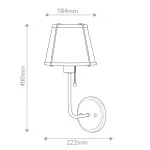 Бра Hinkley Clarke HK-CLARKE1-BR-BK