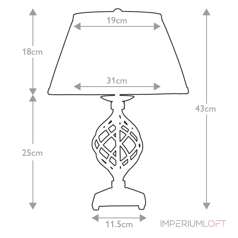 Настольная лампа Elstead Lighting Belfry BELFRY-TL