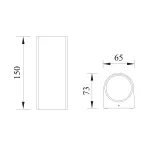 Настенный фонарь Natural Concepts Dwell NC-013336-DG