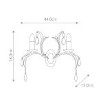 Бра Elstead Lighting Lily LL2-ANT-BRZ